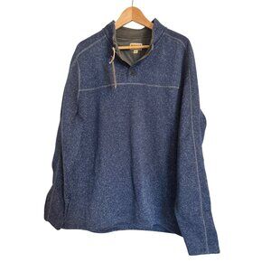 Redhead Gateville Sweater Fleece Size XL Men’s Black Iris NWT $50